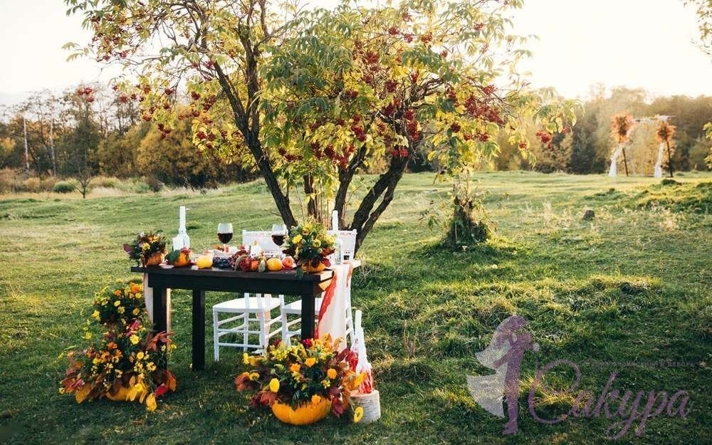 Свадебный Workshop "Autumn Wedding"&nbsp;Студия флористики и декора "Сакура" : 