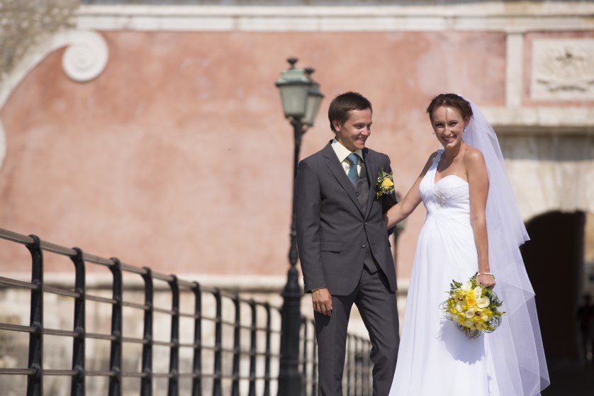 Солнечная свадьба Василия и Анны&nbsp;Corfu Wedding. Свадьба, венчание, крестины в Храме Святого Спиридона на острове Корфу : 