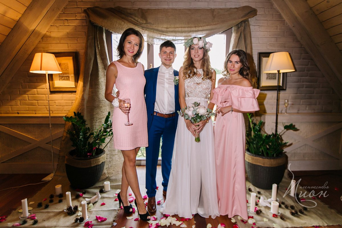 Свадьба в эко стиле&nbsp;Праздничное агентство ПИОН : 