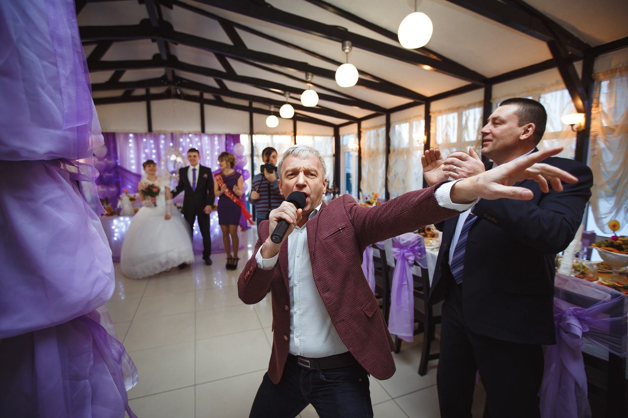 На свадьбе&nbsp;Креативный, топовый ведущий Сергей Селезнёв : 