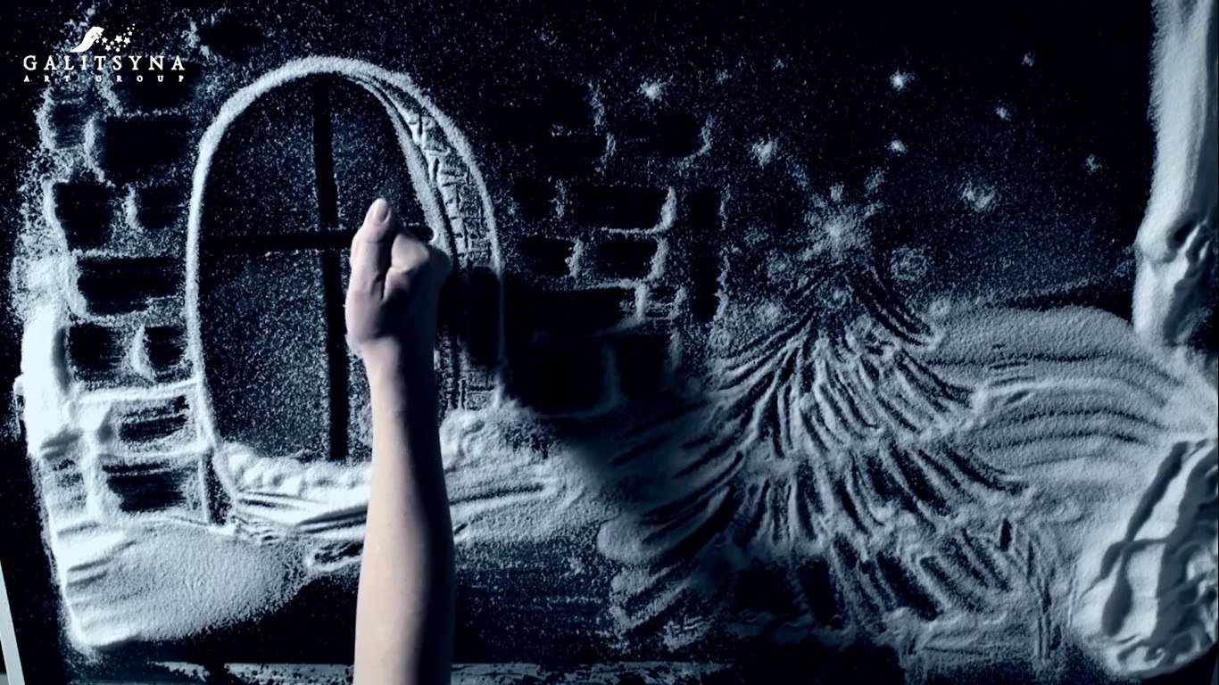 Песочная анимация, Снежная анимация, Водная анимация&nbsp;Студия художественных шоу Galitsyna Art Group : 