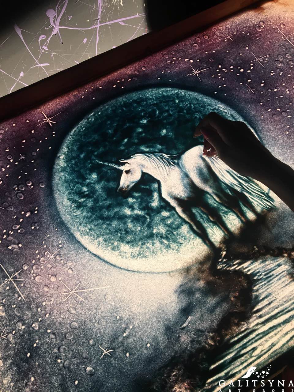 Песочная анимация, Снежная анимация, Водная анимация&nbsp;Студия художественных шоу Galitsyna Art Group : 