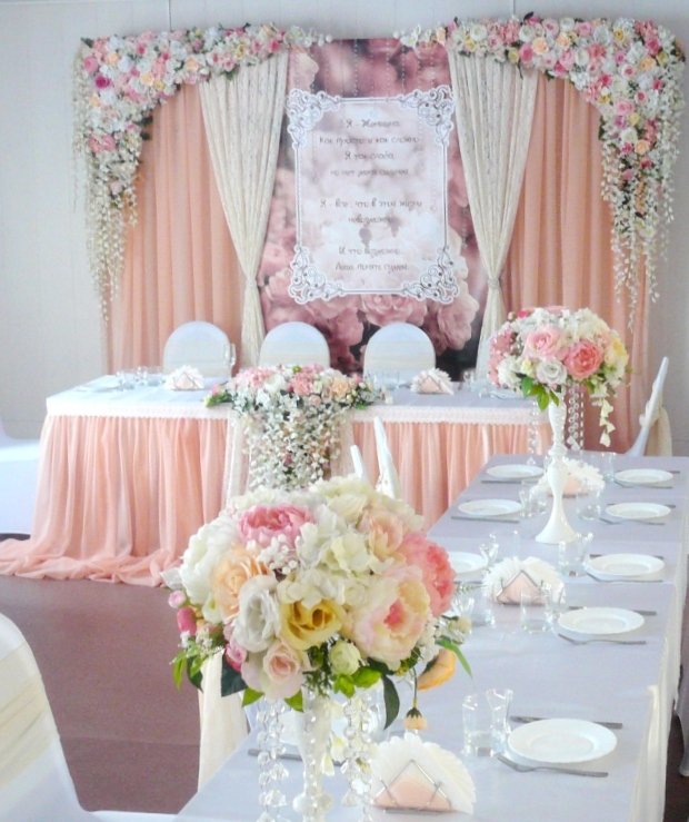 Оформление зоны молодоженов&nbsp;Декор свадьбы от А до Я : 