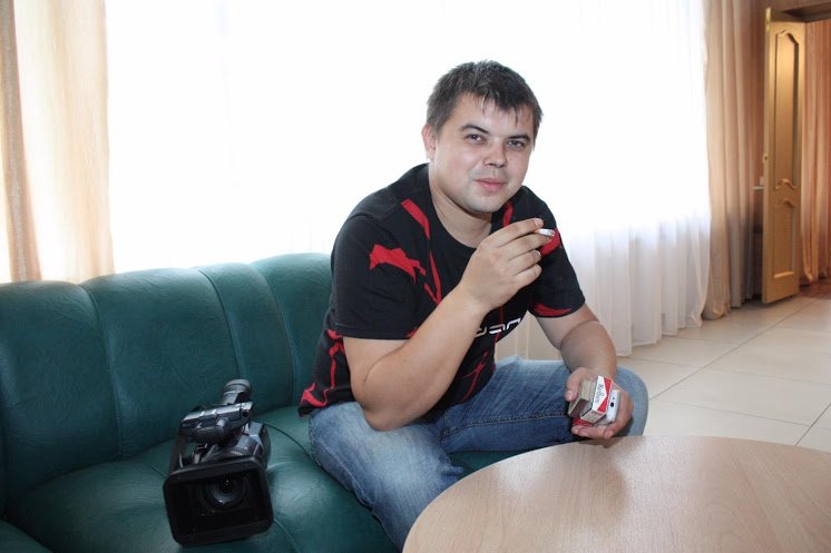 На работе...&nbsp;ВИДЕООПЕРАТОР  АЛЕКСЕЙ ТЕЛЕГИН : 