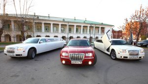 Томские Лимузины. Свадебный кортеж.