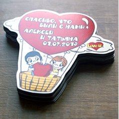 Свадебные магниты - nePodarki.ru